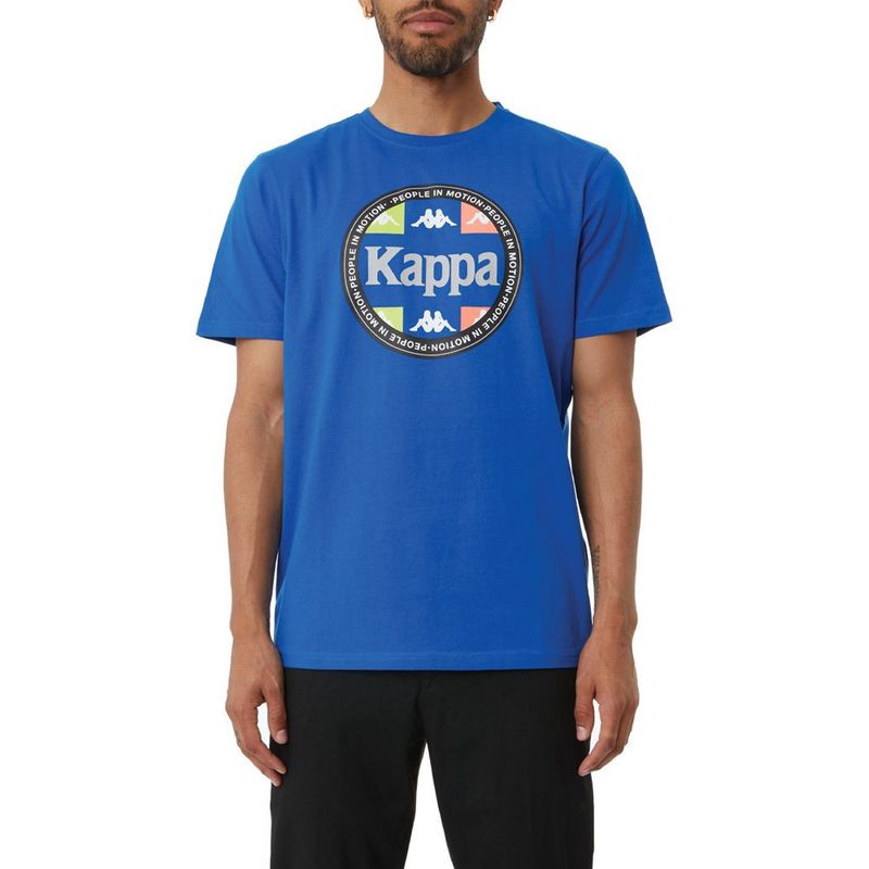Authentic-Camiseta-Paddys-Azul-Manga-Corta-Hombre-Kappa