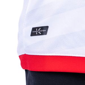 Kombat Competencia Santa Fe Camiseta Niño Blanca Kappa