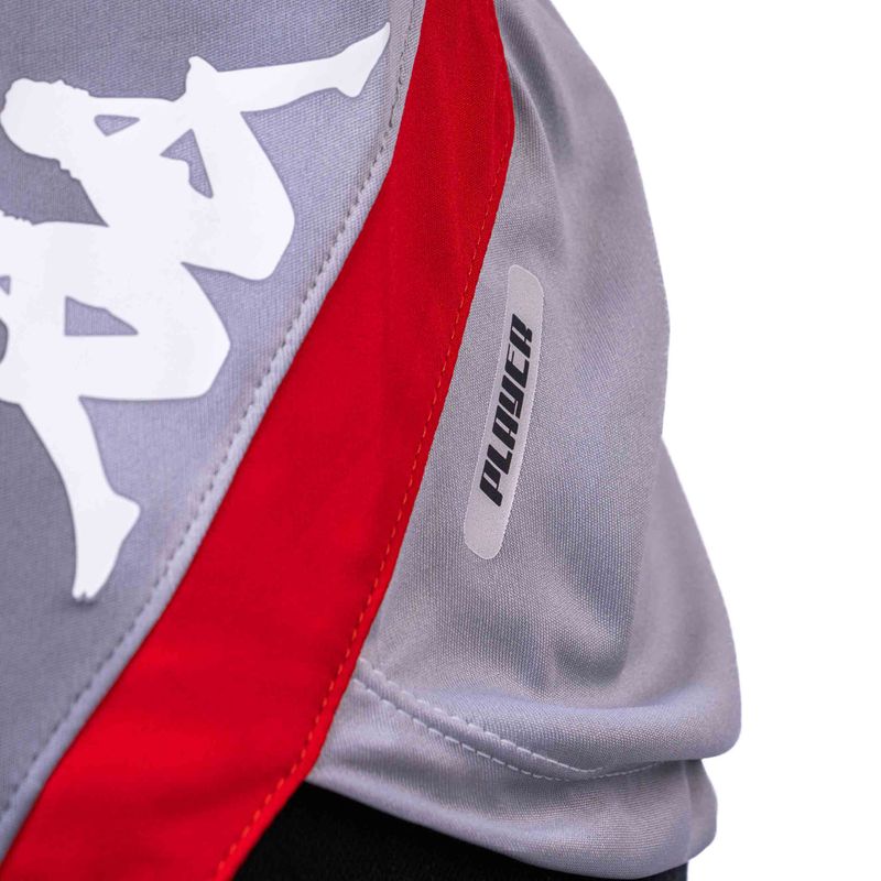 Wabou-Pro-6-Santa-Fe-Camiseta-Gris-Kappa