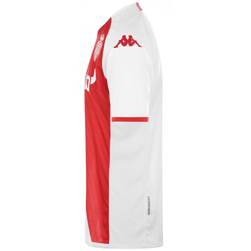 Kombat-Home-Monaco-Camiseta-Hombre-Rojo-y-Blanco-Kappa