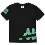 Authentic-Furis-Camiseta-Negro-Niños-Kappa