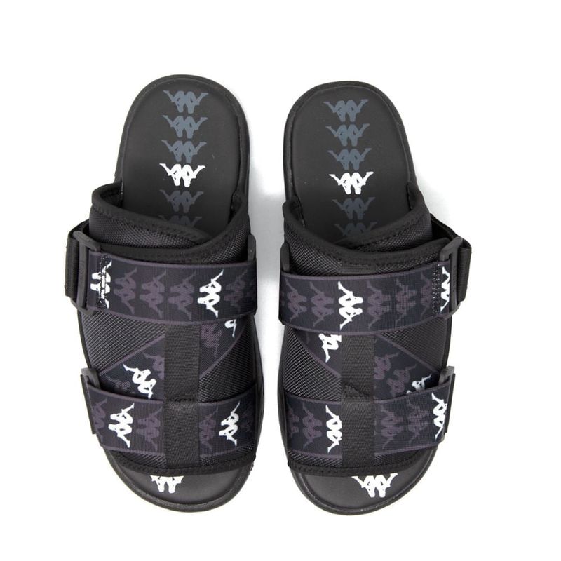 222-Banda-Sandalias-Mitel-1-Negra-Cierre-Velcro-Kappa