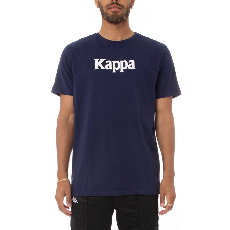 Authentic-Camiseta-Runis-Azul-Manga-Corta-Hombre-Kappa