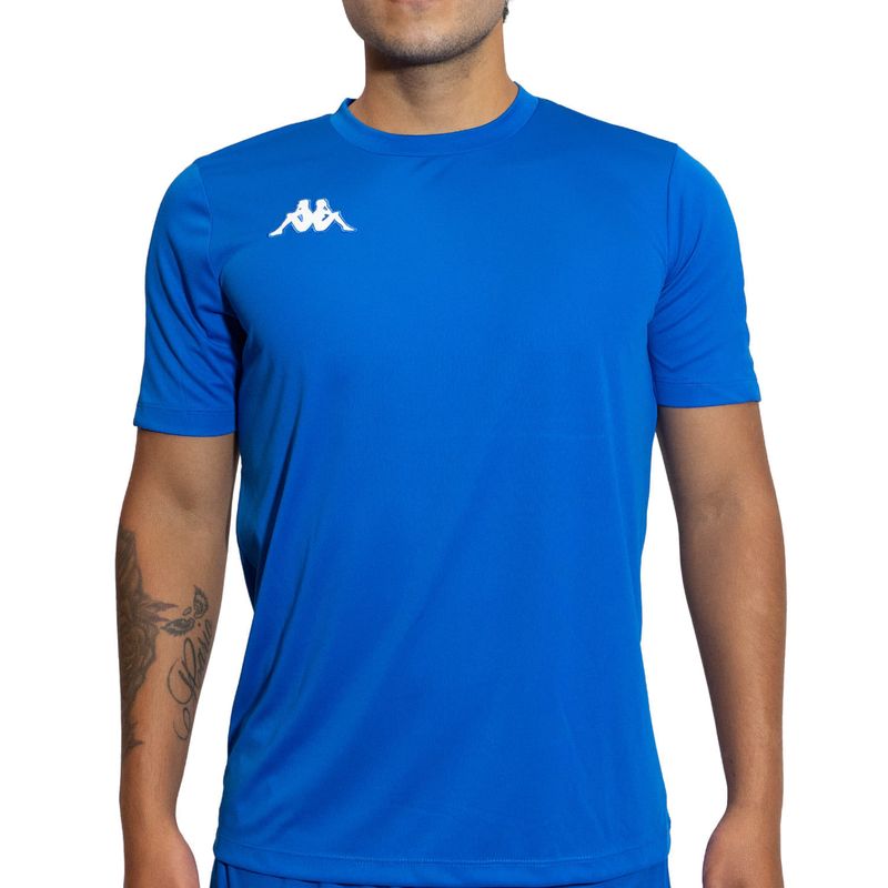 Kappa-4team-Camiseta-Rovigo-Azul-Deportiva-Hombre-Kappa