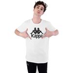 Authentic-Camiseta-Estessi-Slim-Blanca-Manga-Corta-Hombre-Kappa