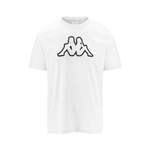 Camiseta-Logo-Cromen-Blanca-Hombre-Kappa