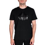 Authentic-Camiseta-Estessi-Slim-Negra-Manga-Corta-Hombre-Kappa