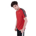 222-Banda-Camiseta-Coen-Slim-Roja-Manga-Corta-Hombre-Kappa