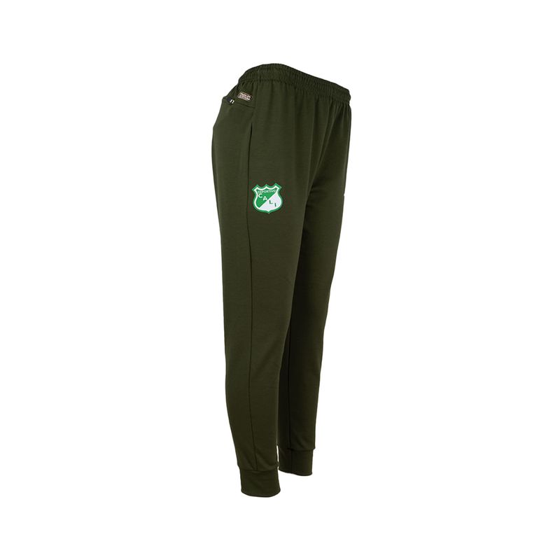 Wabunszip-Pro-6-Pantalon-Verde-Mujer-Deportivo-Cali-Kappa