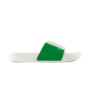 Logo Italy Chanclas Blancas Unisex Kappa