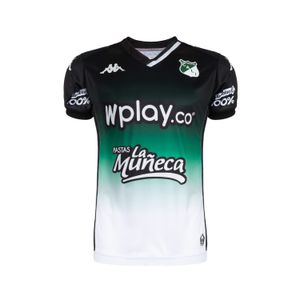 Kombat Deportivo Cali Camiseta Negra Hombre Kappa